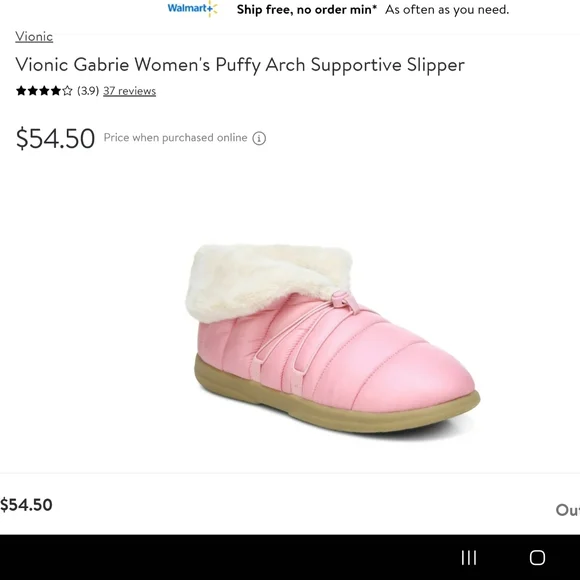 Vionic Gabrie Women's Puffy Slipers Arch Supportive - Picture 8 of 8